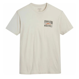 Pendleton Oversized Logo Graphic Tee Sand / Black Pendleton