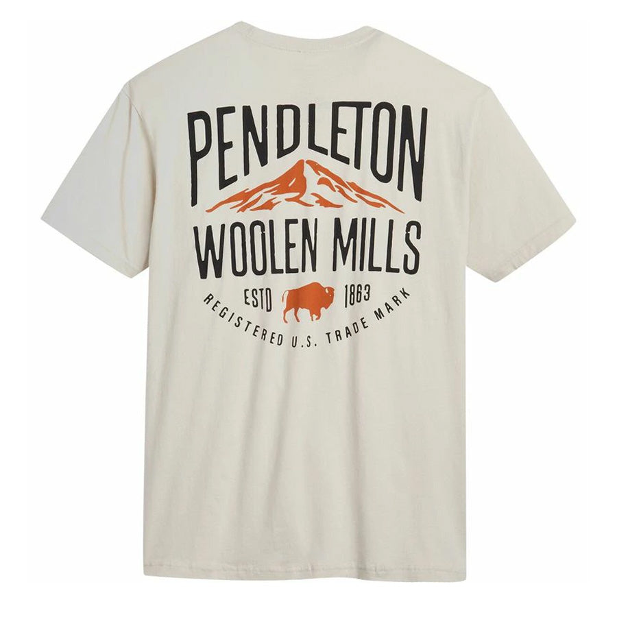 Pendleton Oversized Logo Graphic Tee Sand / Black Pendleton
