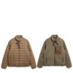 Taion Down x Boa Reversible Jacket L. Brown / Beige Taion