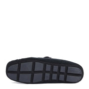 Barbour Monty Slippers Black Suede Barbour