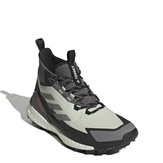 Adidas Terrex Free Hiker 2 Gore-Tex Hiking Shoes Linen Green / Grey Three / Impact Orange Adidas Terrex