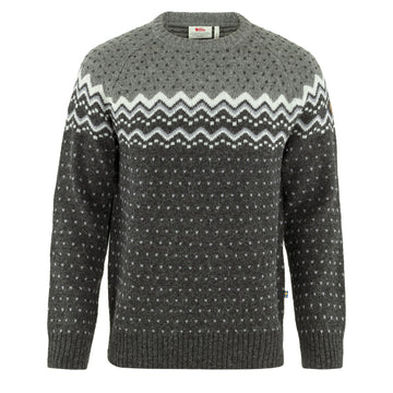Fjallraven Ovik Knit Sweater Dark Grey / Grey Fjallraven