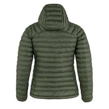 Fjallraven Womens Expedition Latt Hoodie Deep Forest Fjallraven