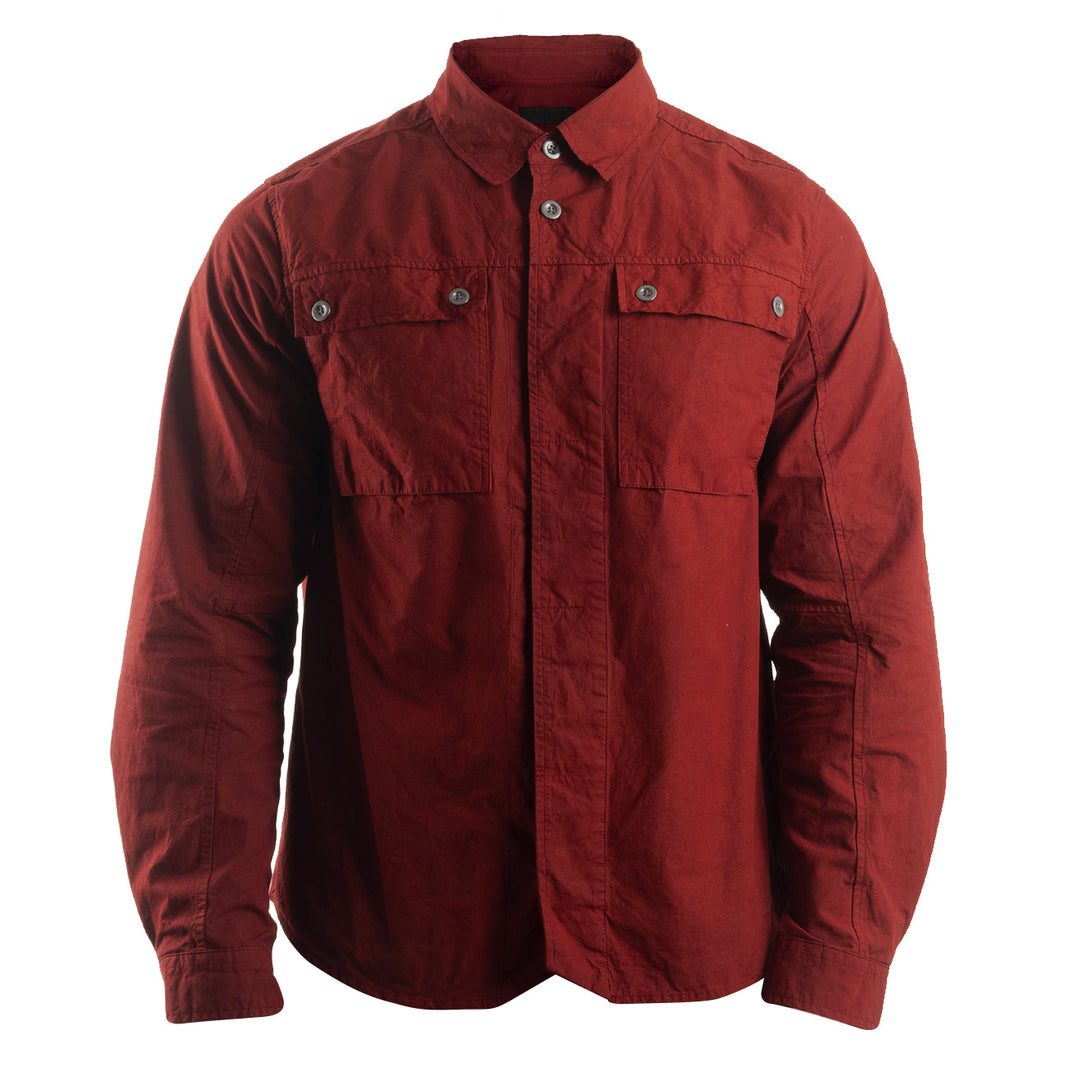 Left Hand Twin Pocket Shirt Burgundy Left Hand
