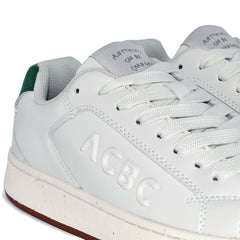 ACBC Womens Timeless Trainers White and Green ACBC