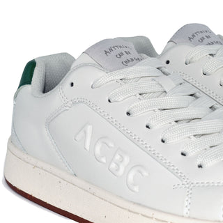 ACBC Womens Timeless Trainers White and Green ACBC