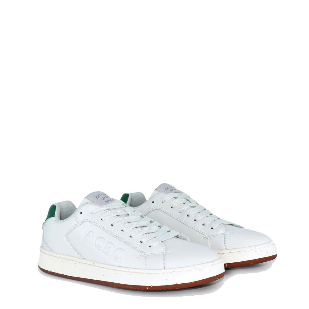 ACBC Womens Timeless Trainers White and Green ACBC