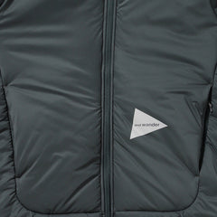 And Wander Top Fleece Coat Black - Parasol Store