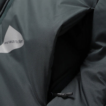 And Wander Top Fleece Coat Black - Parasol Store