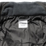 And Wander Top Fleece Coat Black - Parasol Store