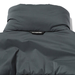 And Wander Top Fleece Coat Black - Parasol Store