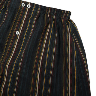 Anonymous Ism African Stripes Boxers Charcoal Anonymous Ism