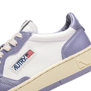 Autry Womens Medalist Low Trainers White / Lavender Autry