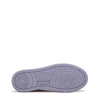 Autry Womens Medalist Low Trainers White / Lavender Autry