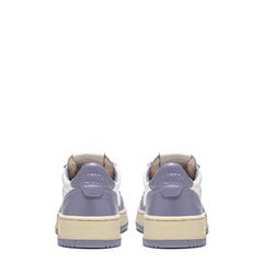 Autry Womens Medalist Low Trainers White / Lavender Autry