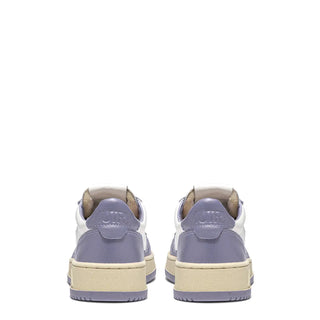 Autry Womens Medalist Low Trainers White / Lavender Autry