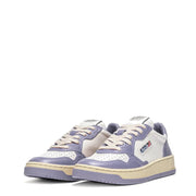 Autry Womens Medalist Low Trainers White / Lavender Autry