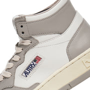 Autry Womens Medalist Mid Trainers White / Vapour Autry