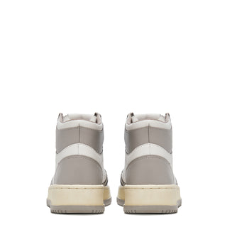 Autry Womens Medalist Mid Trainers White / Vapour Autry