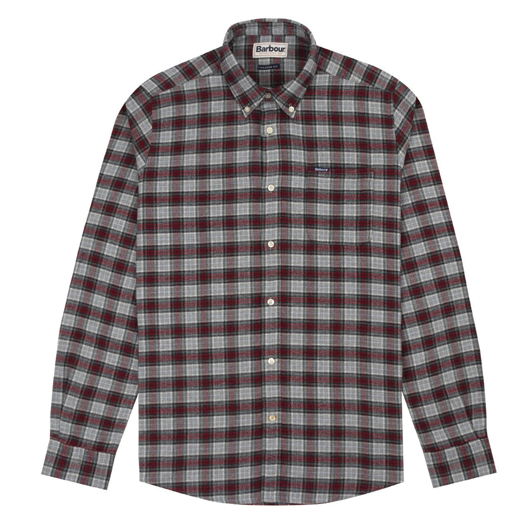 Barbour Alderton Tailored Shirt Grey Marl Barbour