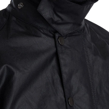 Barbour Beaufort Wax Jacket Black Barbour