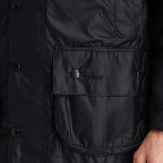 Barbour Beaufort Wax Jacket Black Barbour