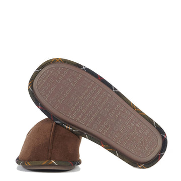 Barbour Foley Slipper Brown Barbour