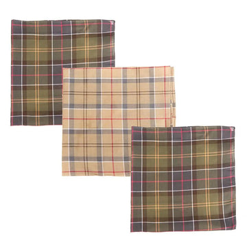 Barbour Handkerchief Pack Barbour Classic Barbour