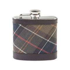 Barbour Hip Flask Dark Brown Barbour