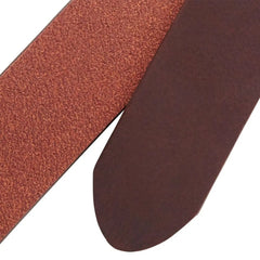 Barbour Matt Leather Belt Brown - Parasol Store