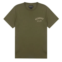 Barbour Preppy Tee Burnt Olive Barbour