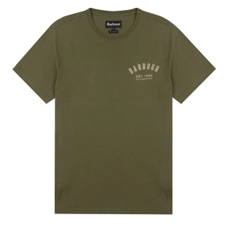 Barbour Preppy Tee Burnt Olive Barbour