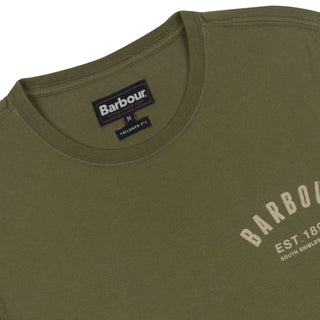 Barbour Preppy Tee Burnt Olive Barbour