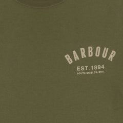 Barbour Preppy Tee Burnt Olive Barbour