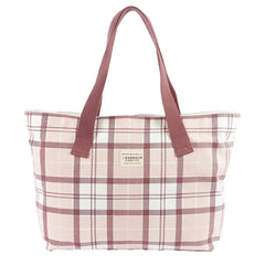 Barbour Printed Shopper Dewberry Tartan Barbour