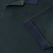 Barbour Sports Polo Mix Dark Seaweed Barbour