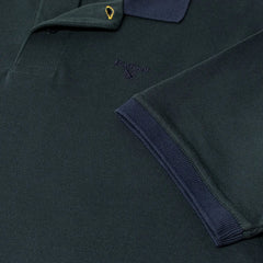 Barbour Sports Polo Mix Dark Seaweed Barbour