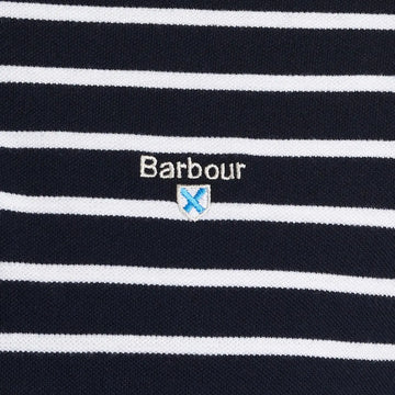 Barbour Styhead Stripe Polo Navy Barbour