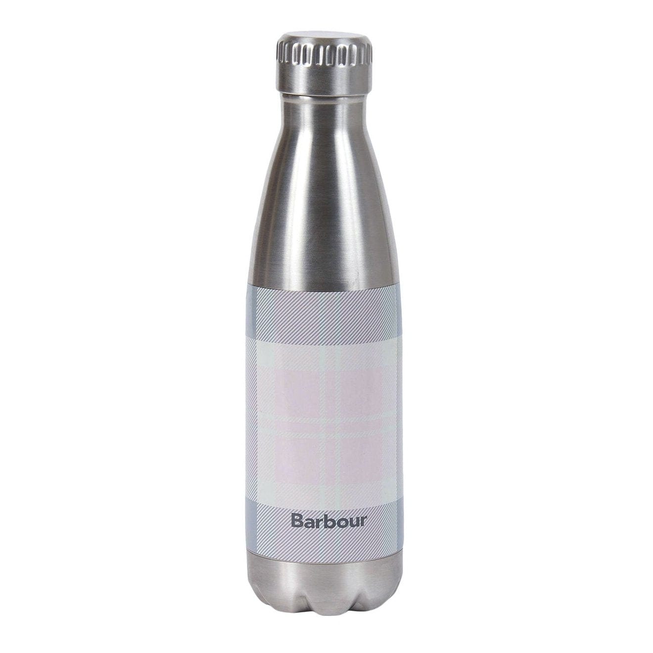 Barbour Tartan Water Bottle Pink / Grey Tartan Barbour
