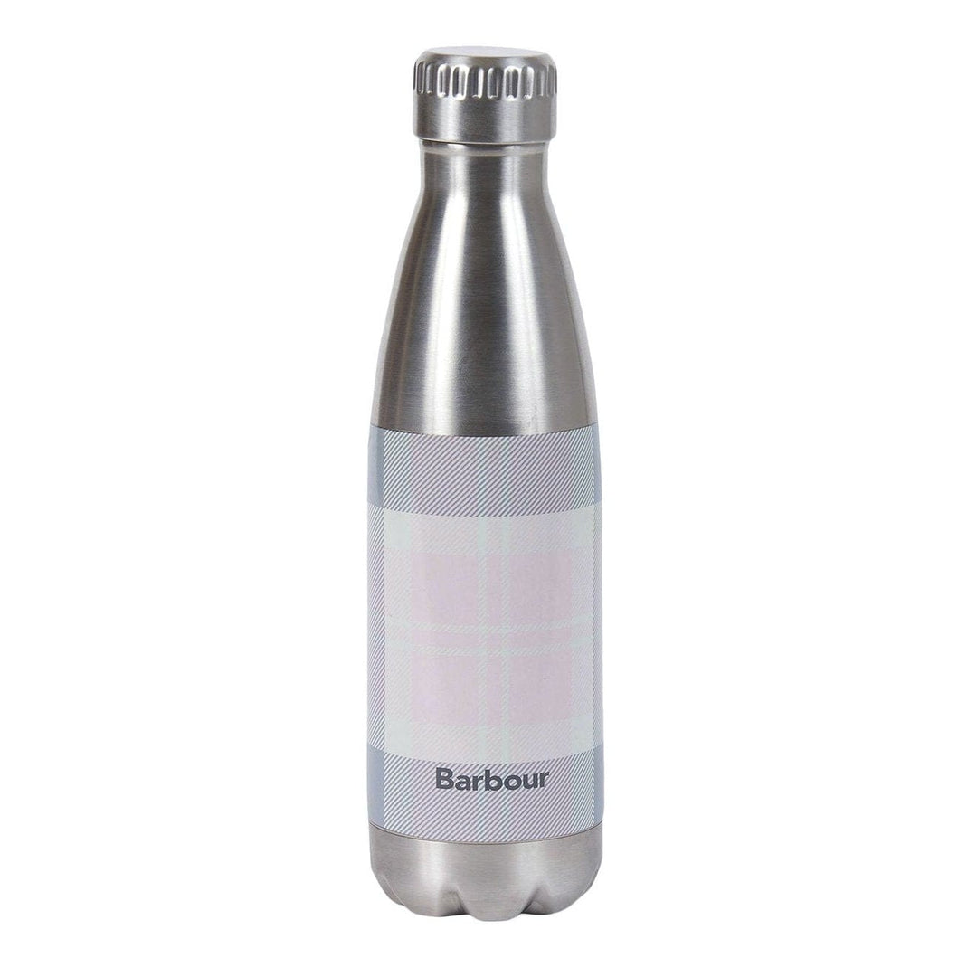 Barbour Tartan Water Bottle Pink / Grey Tartan Barbour