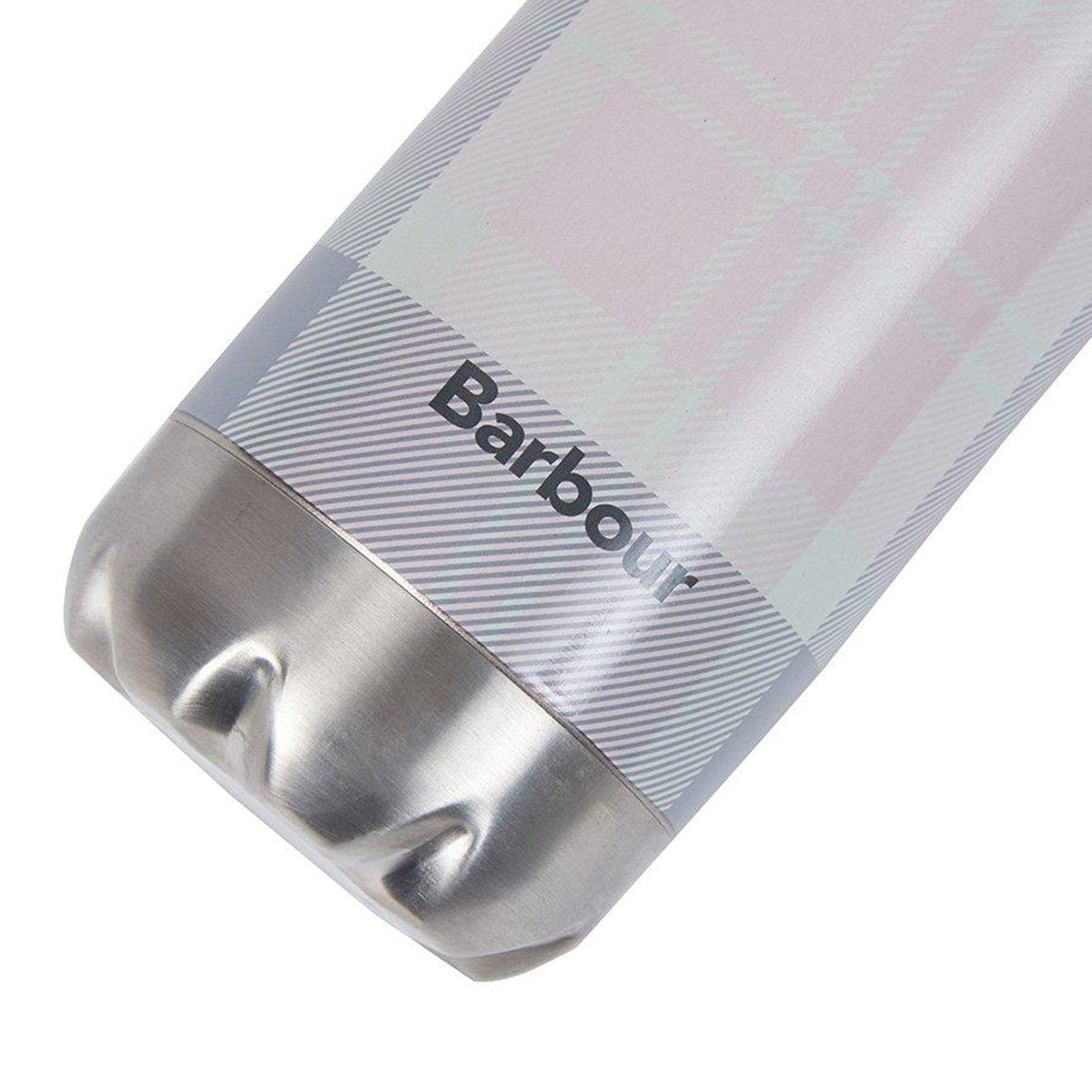Barbour Tartan Water Bottle Pink / Grey Tartan Barbour