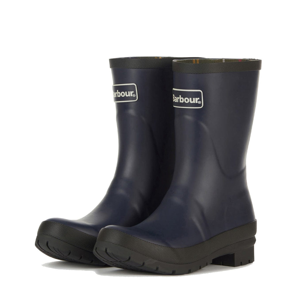 Barbour Womens Banbury Short Wellington Navy Barbour