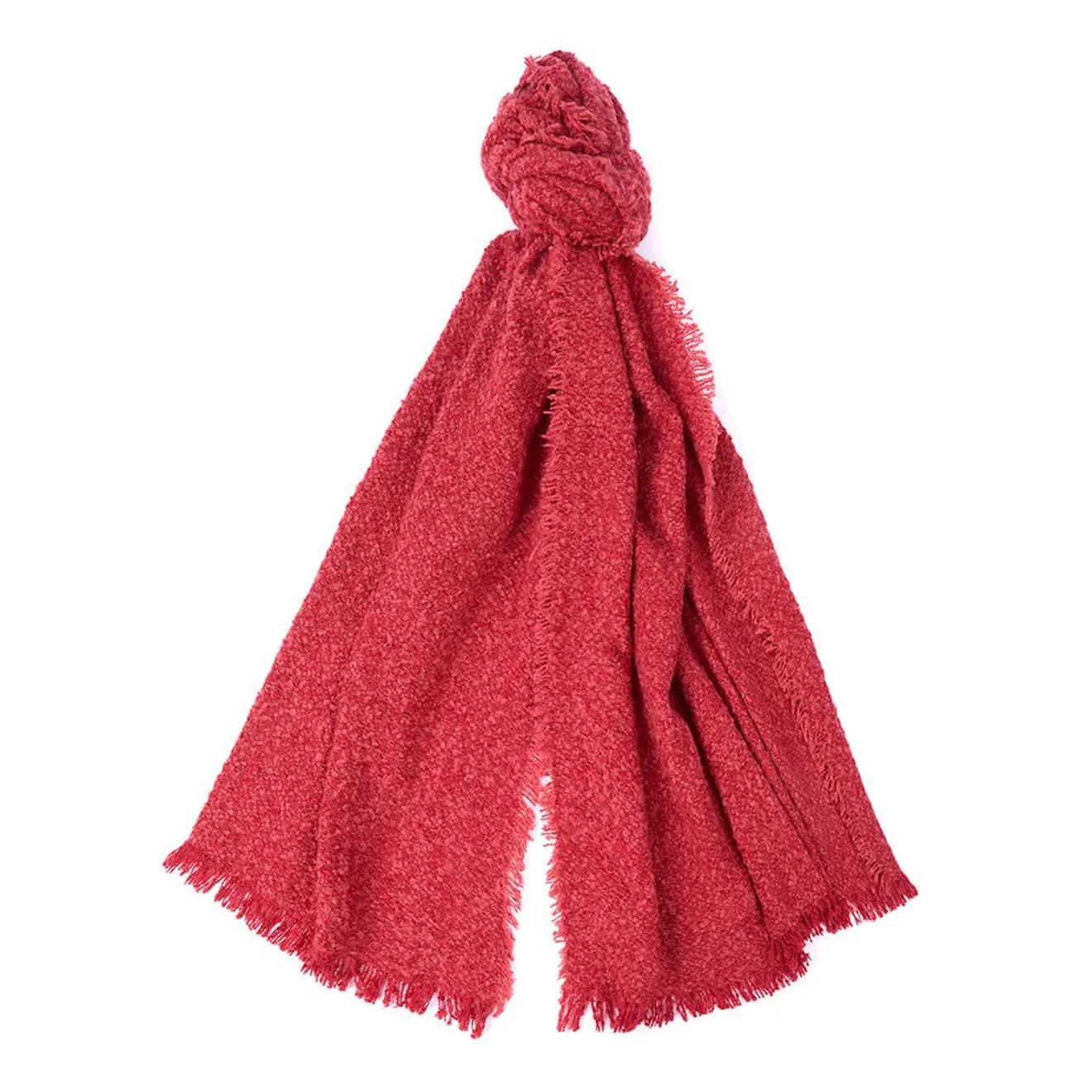 Megan Boucle Wrap Claret