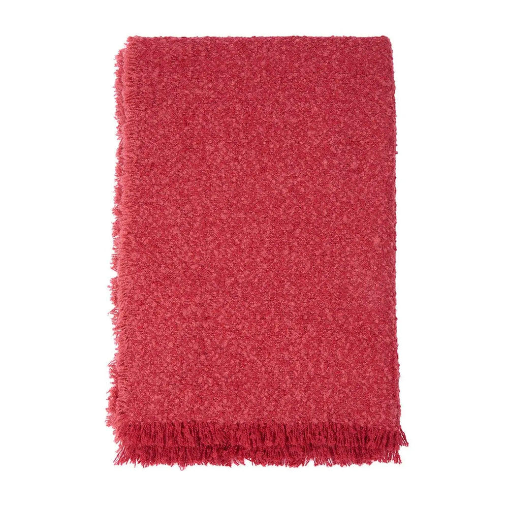 Barbour Womens Megan Boucle Wrap Claret Barbour