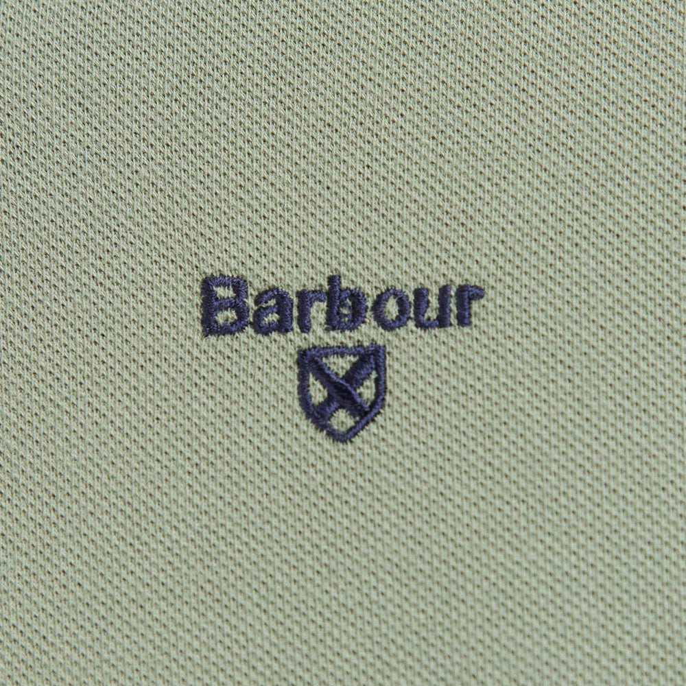 Barbour Easington Polo Agave Green Barbour