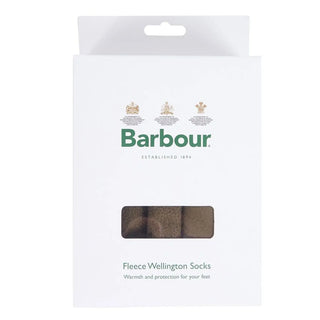 Barbour Fleece Wellington Sock Olive Barbour