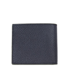 Barbour Grain Leather Billfold Coin Wallet Black Barbour
