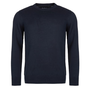 Barbour Pima Cotton Crew Neck Navy Barbour