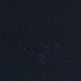 Barbour Pima Cotton Crew Neck Navy Barbour