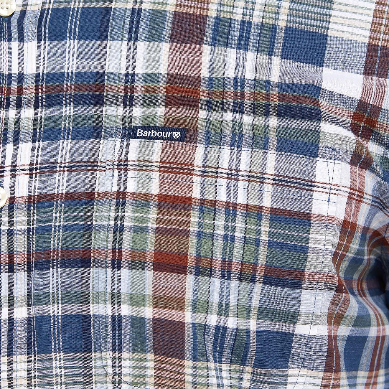 Barbour Seacove Tailored Shirt Classic Blue Barbour